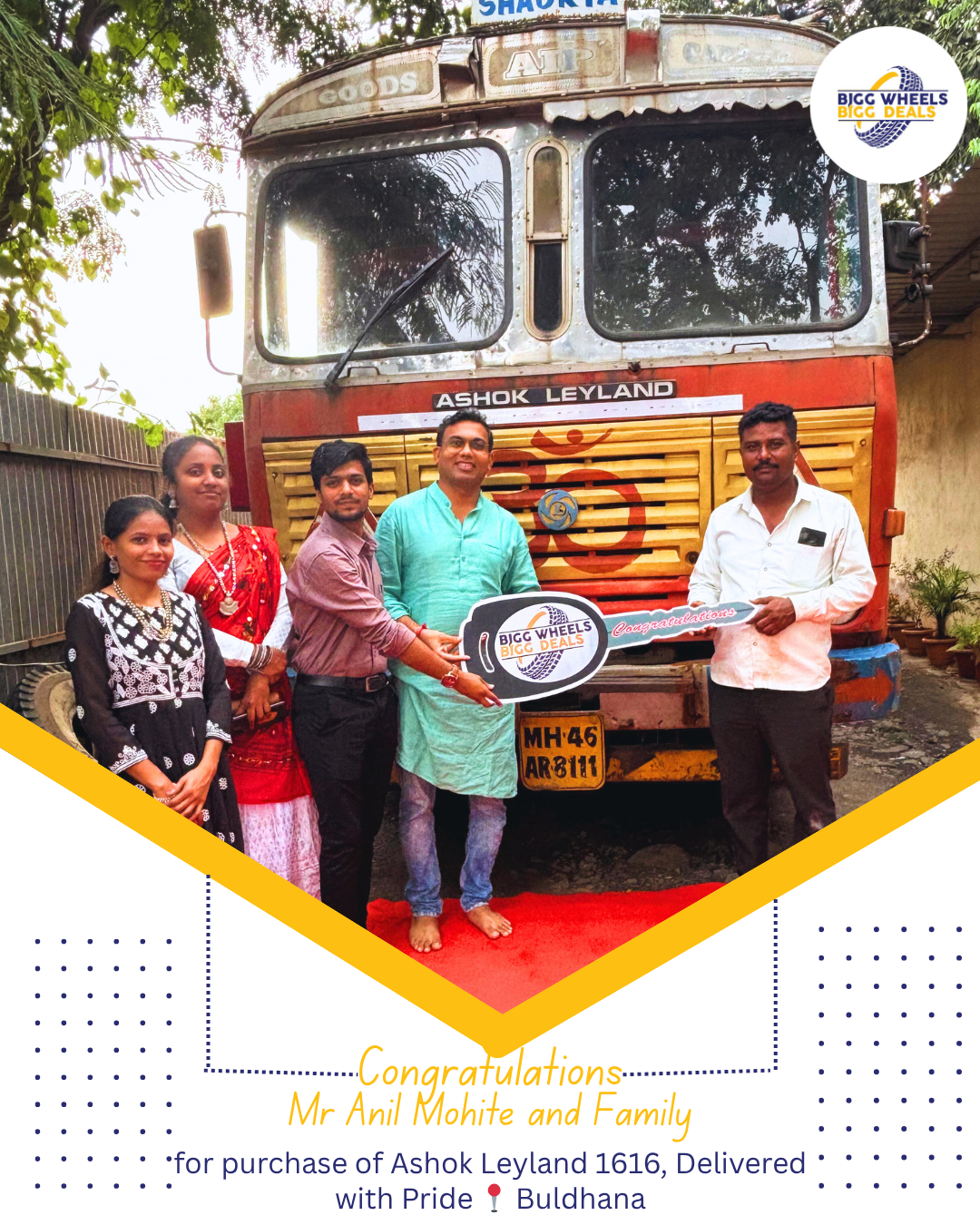 Delivery Ashok Leyland 1616