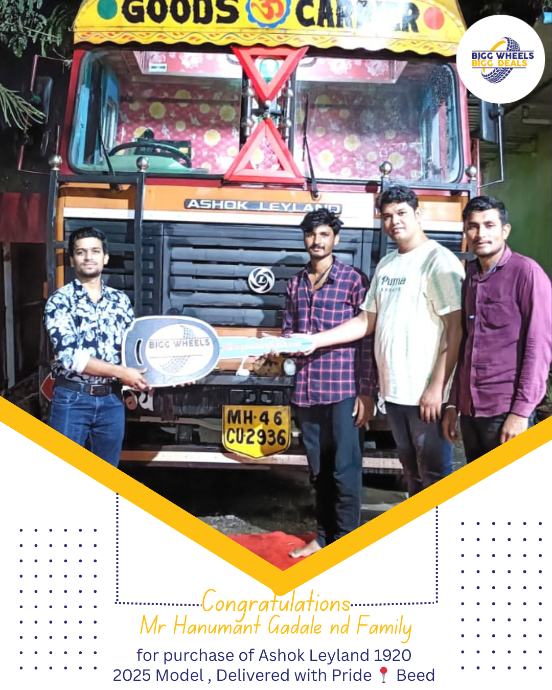 Delivery Ashok Leyland 1920